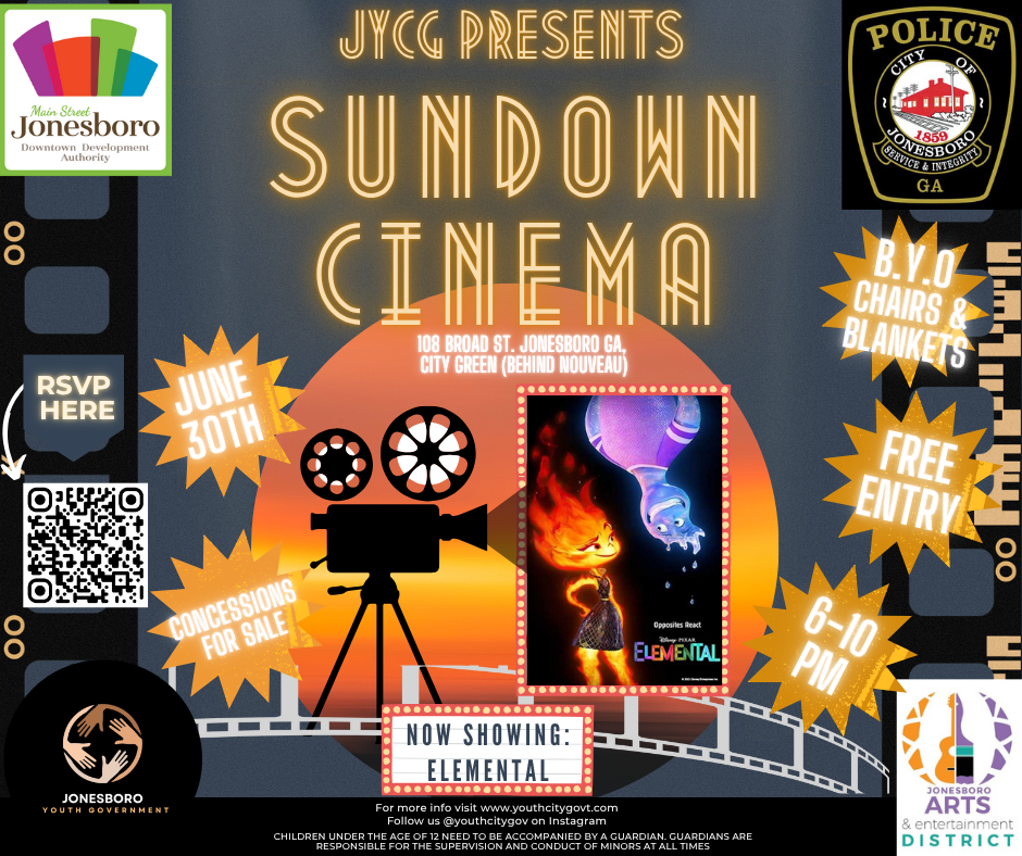 🎬✨ Sundown Cinema Presents: ELEMENTAL! ✨🎬